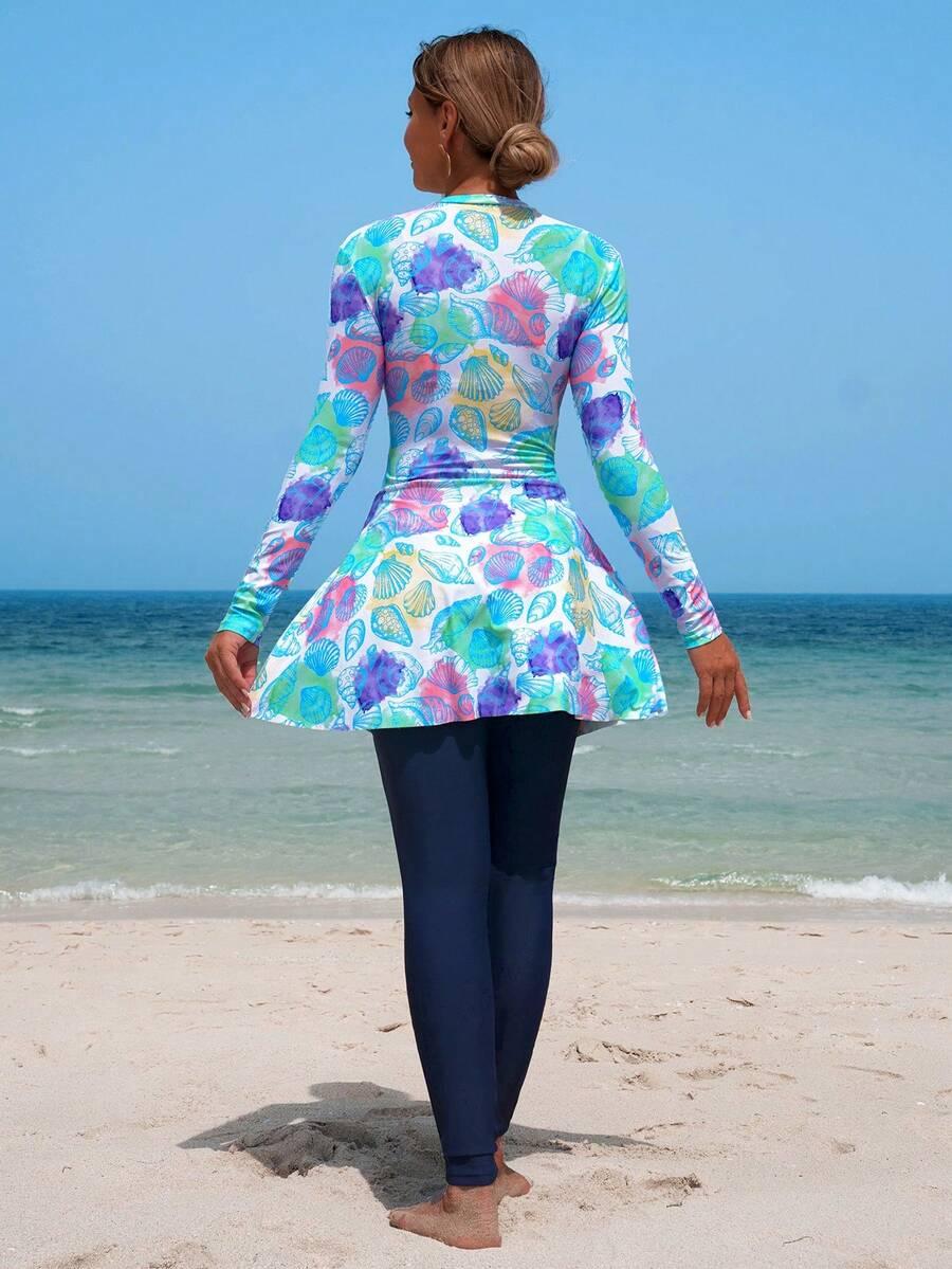 DWUCZĘŚCIOWY STRÓJ KĄPIELOWY BURKINI
