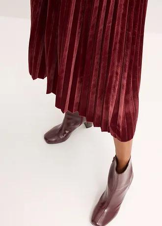 SPÓDNICA PLISOWANA MIDI 