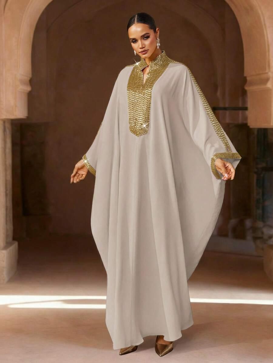 SZARA MAXI SUKIENKA
