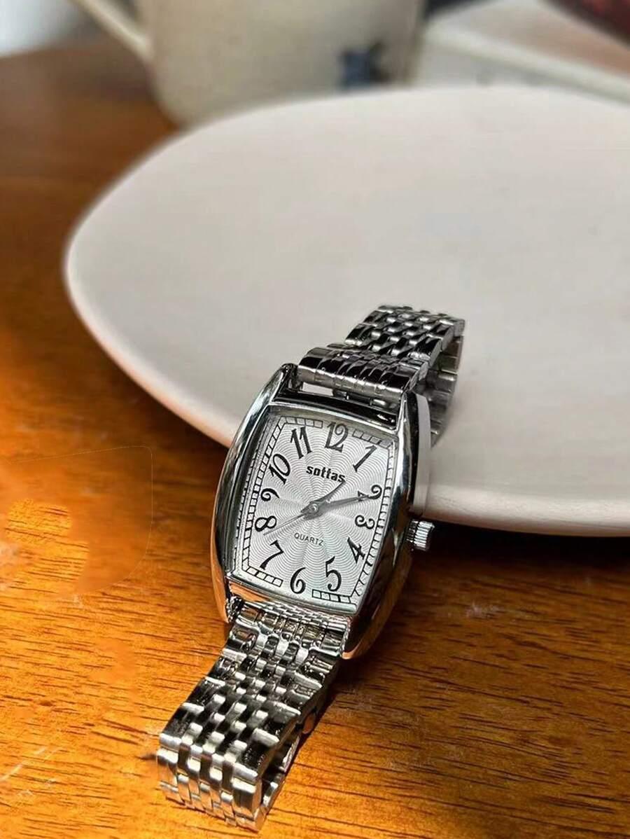 SREBRNY ZEGAREK CASUAL
