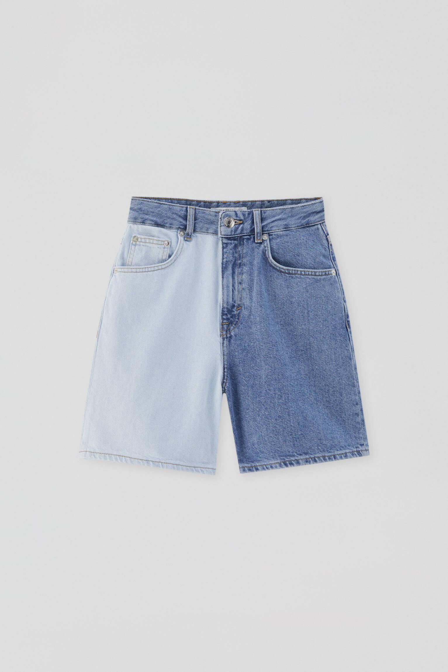 NIEBIESKIE SPODENKI JEANS