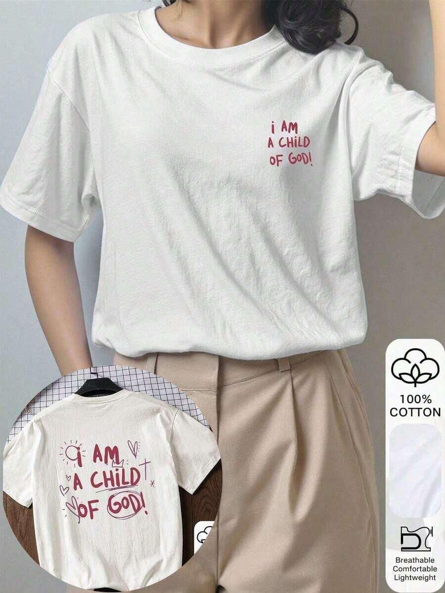 t-shirt napisy i'm a child of god