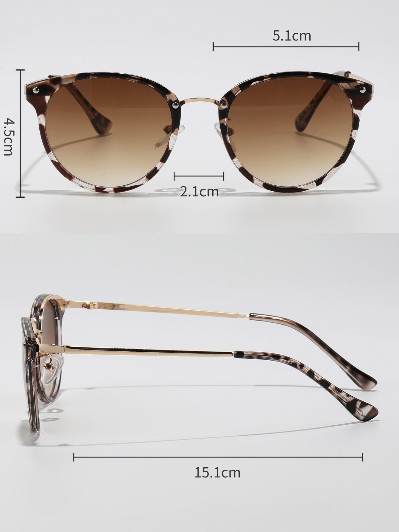 okulary przeciwsłoneczne animal print