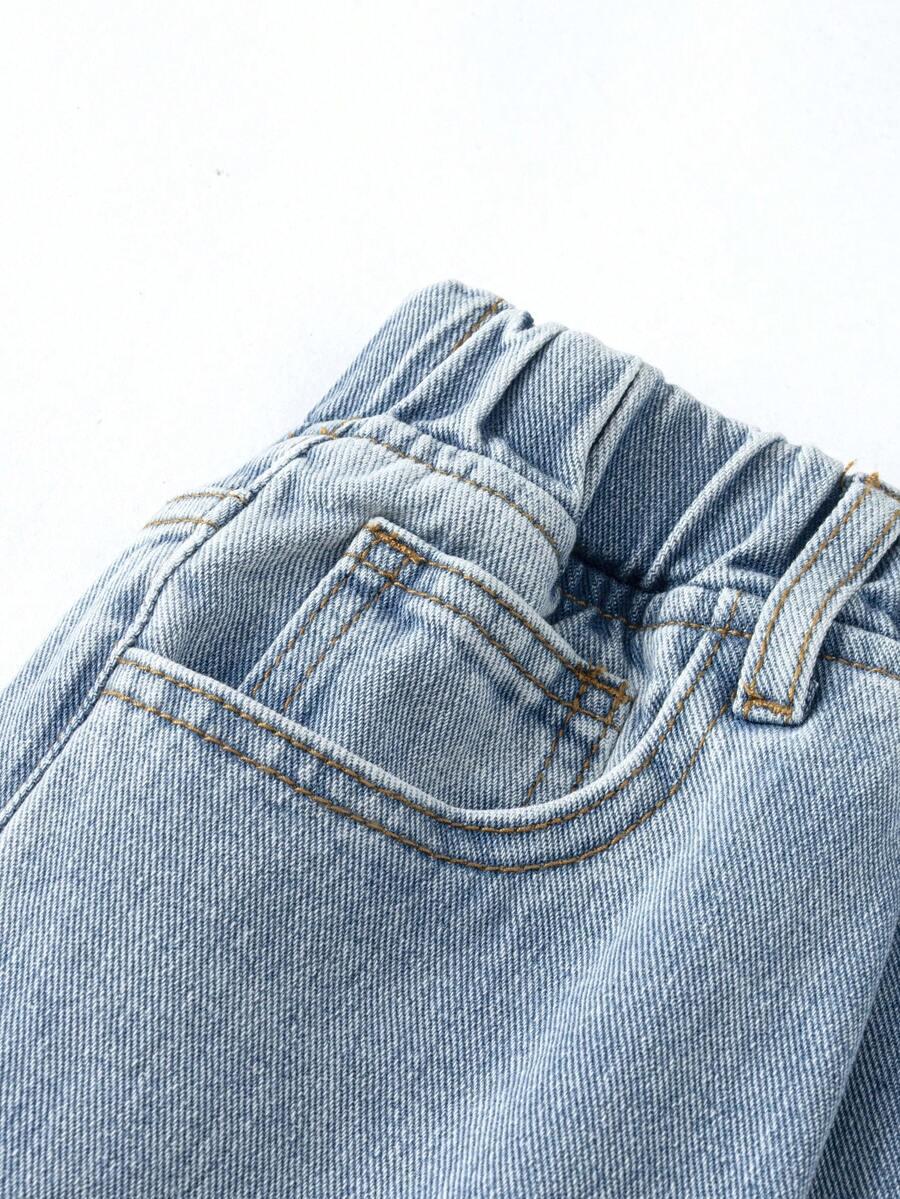 NIEBIESKIE SPODNIE JEANS