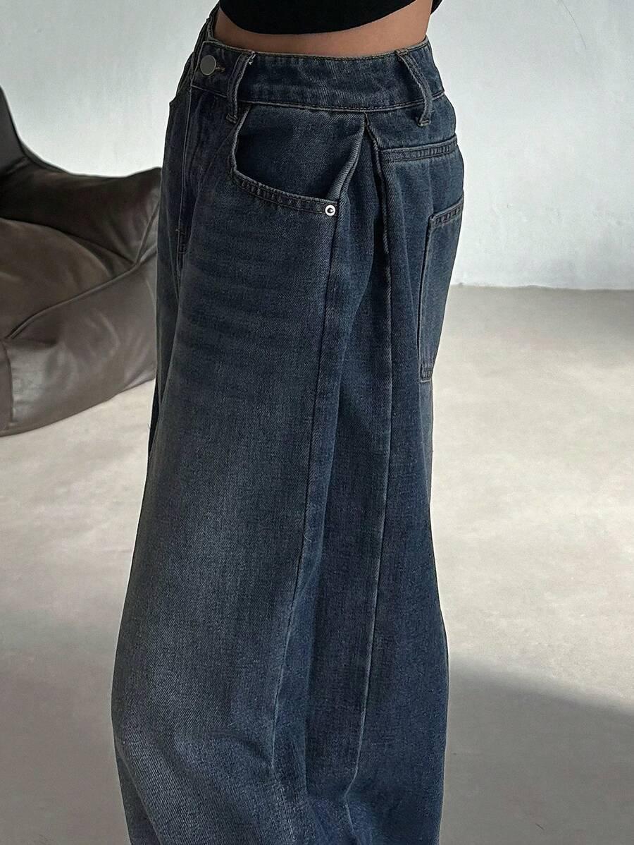 NIEBIESKIE SPODNIE JEANS