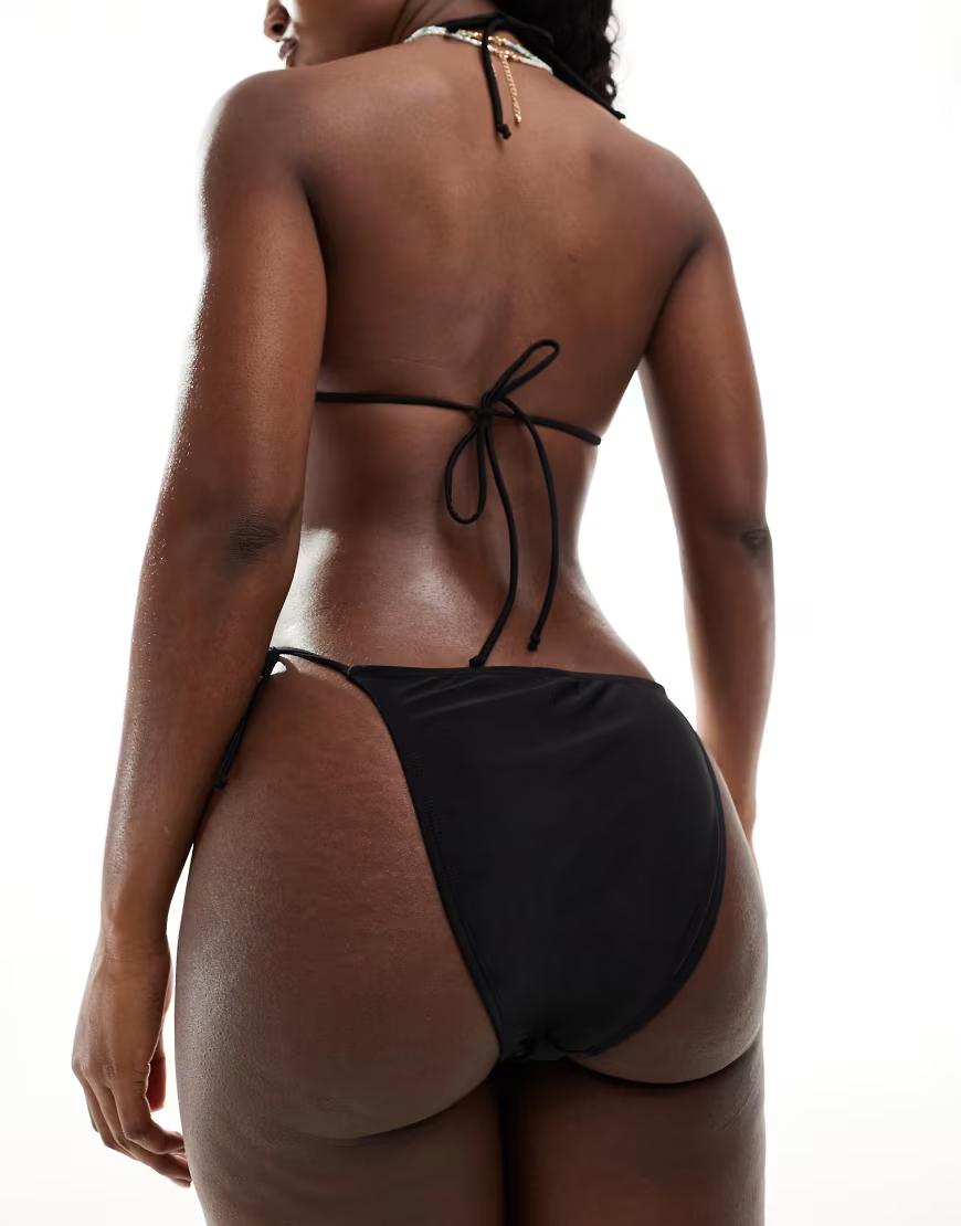 CZARNY dół od bikini