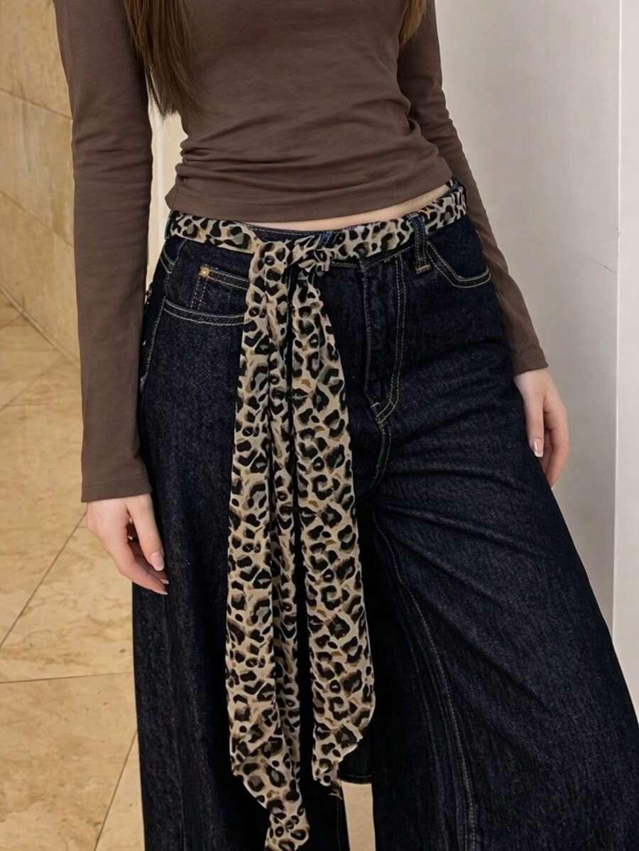 szal animal print