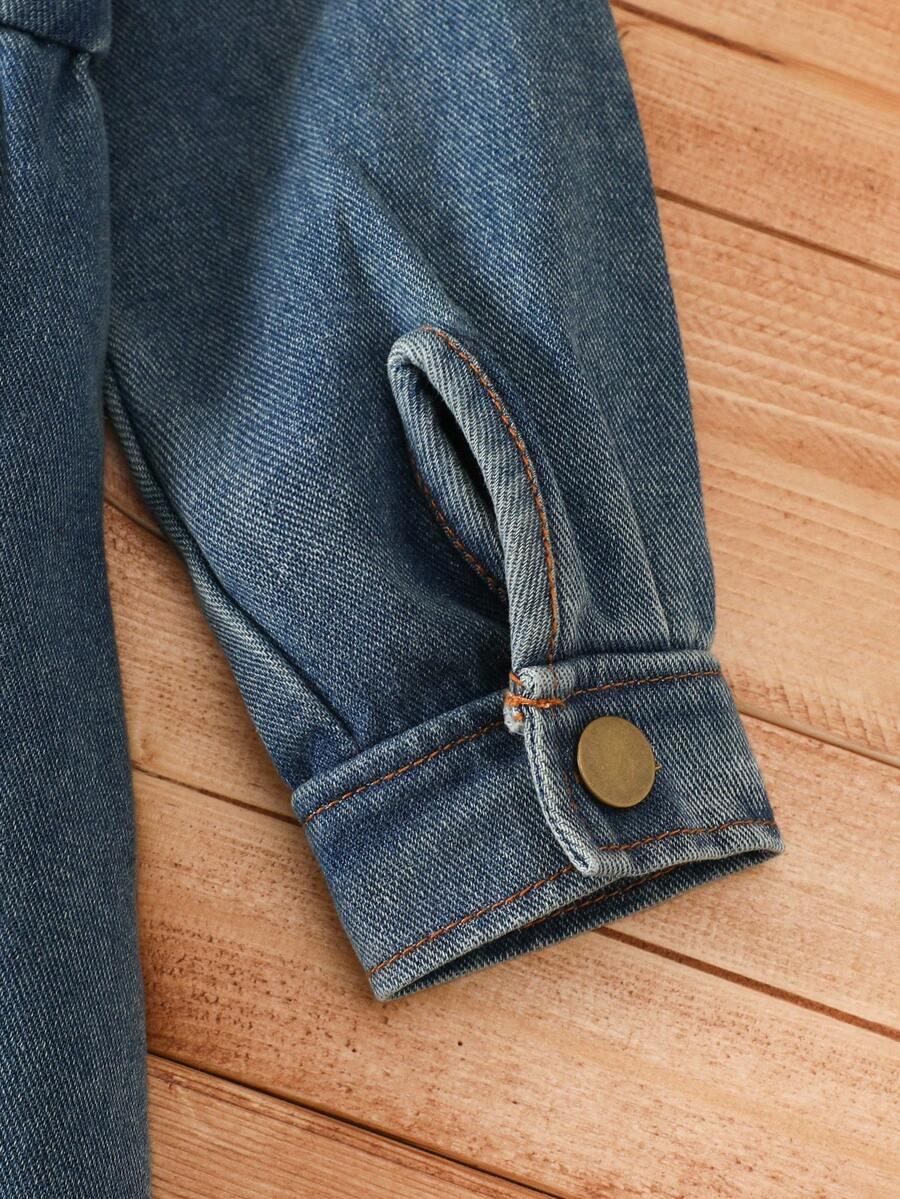 NIEBIESKA SUKIENKA JEANS