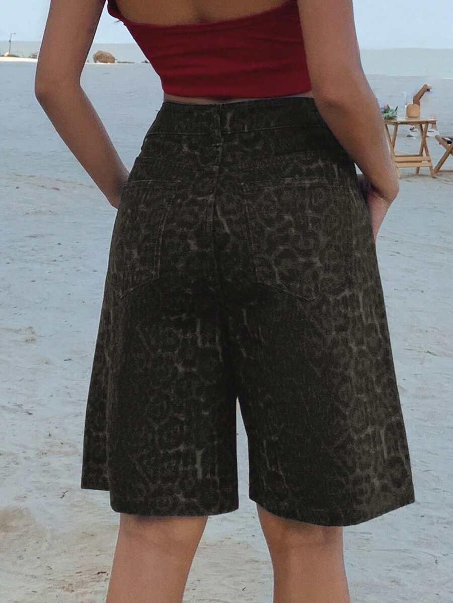 JEANSOWE SPODENKI DAMSKIE 
