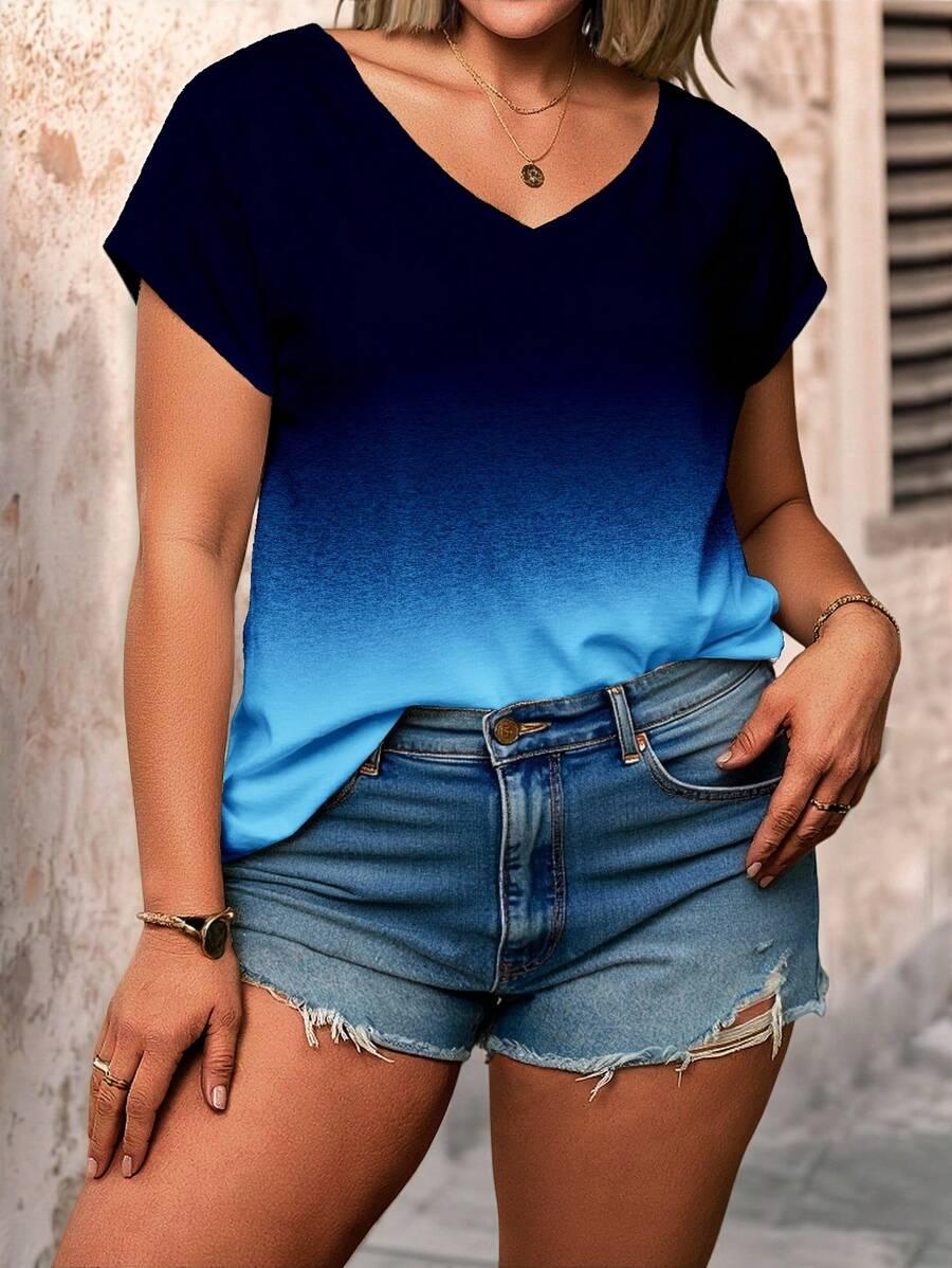 T-SHIRT Z KRÓTKIM RĘKAWEM