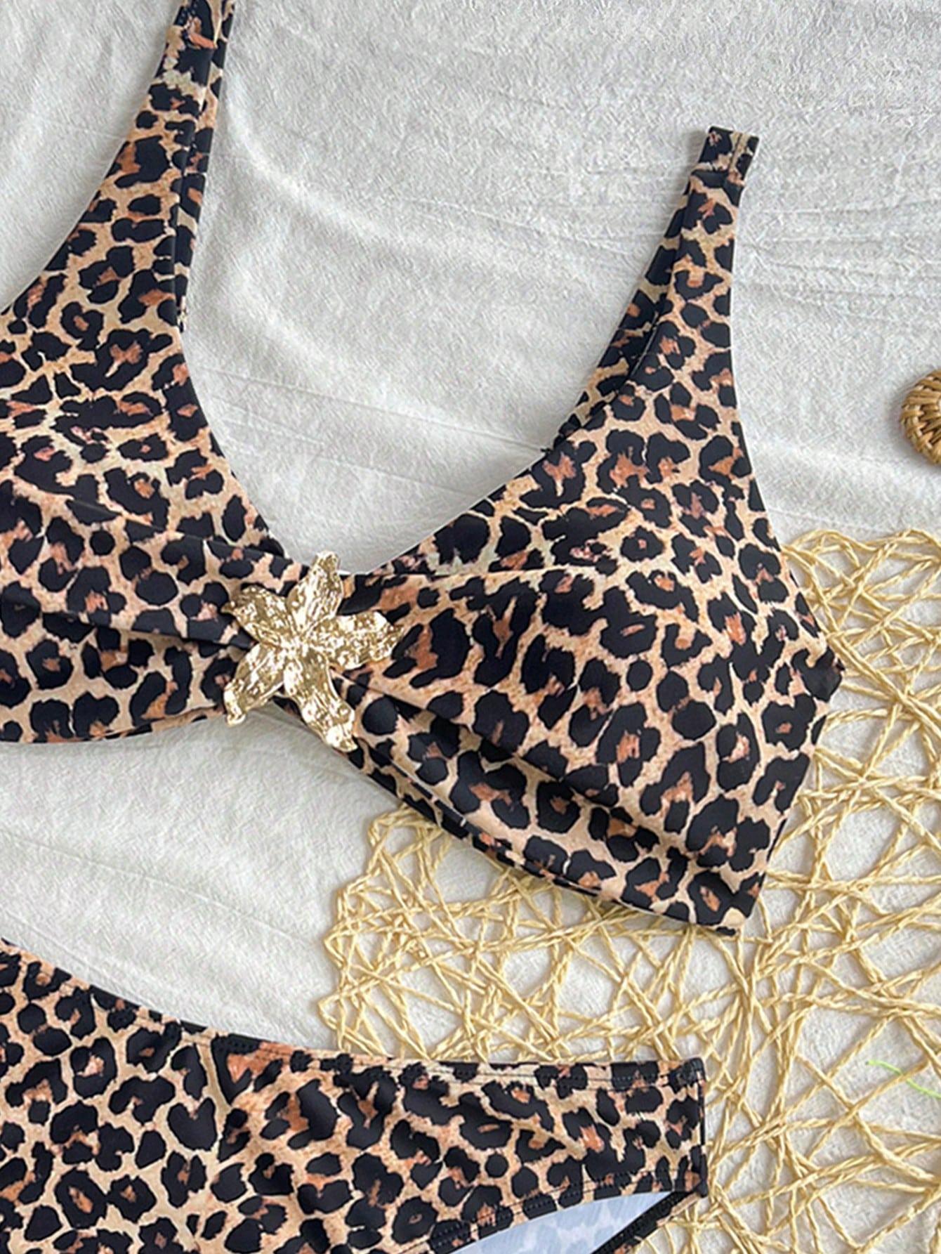 góra od bikini ANIMAL PRINT