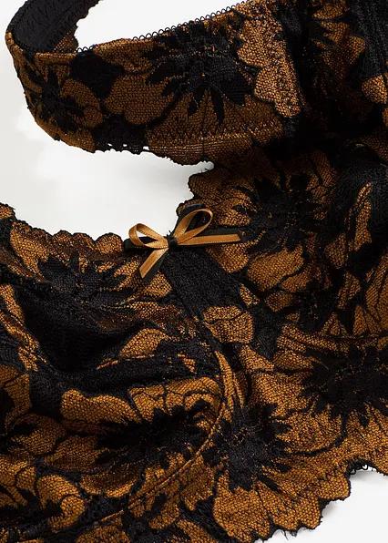 BIUSTONOSZ DAMSKI PLUS SIZE MIĘKKI Z ZAPIĘCIEM Z TYŁU