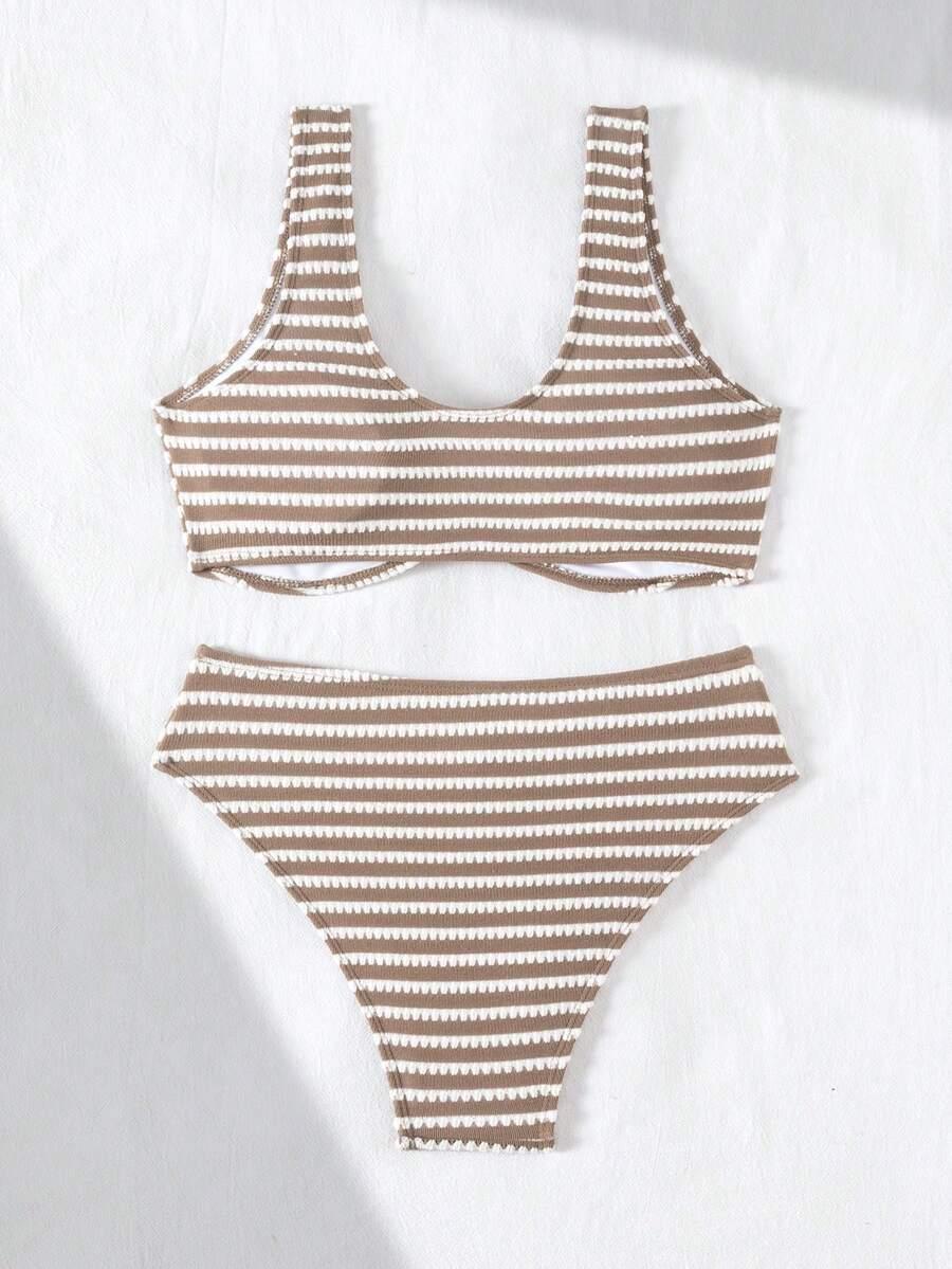 BIKINI DAMSKIE DWUCZĘŚCIOWE PASKI