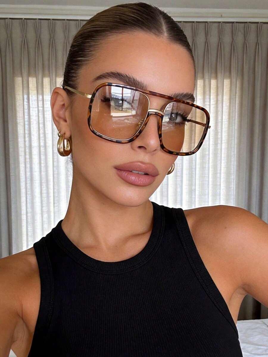 okulary przeciwsłoneczne animal print