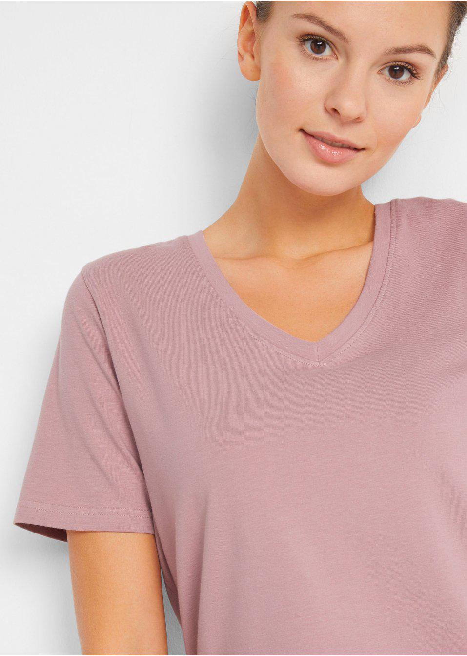 RÓŻOWY T-SHIRT BASIC