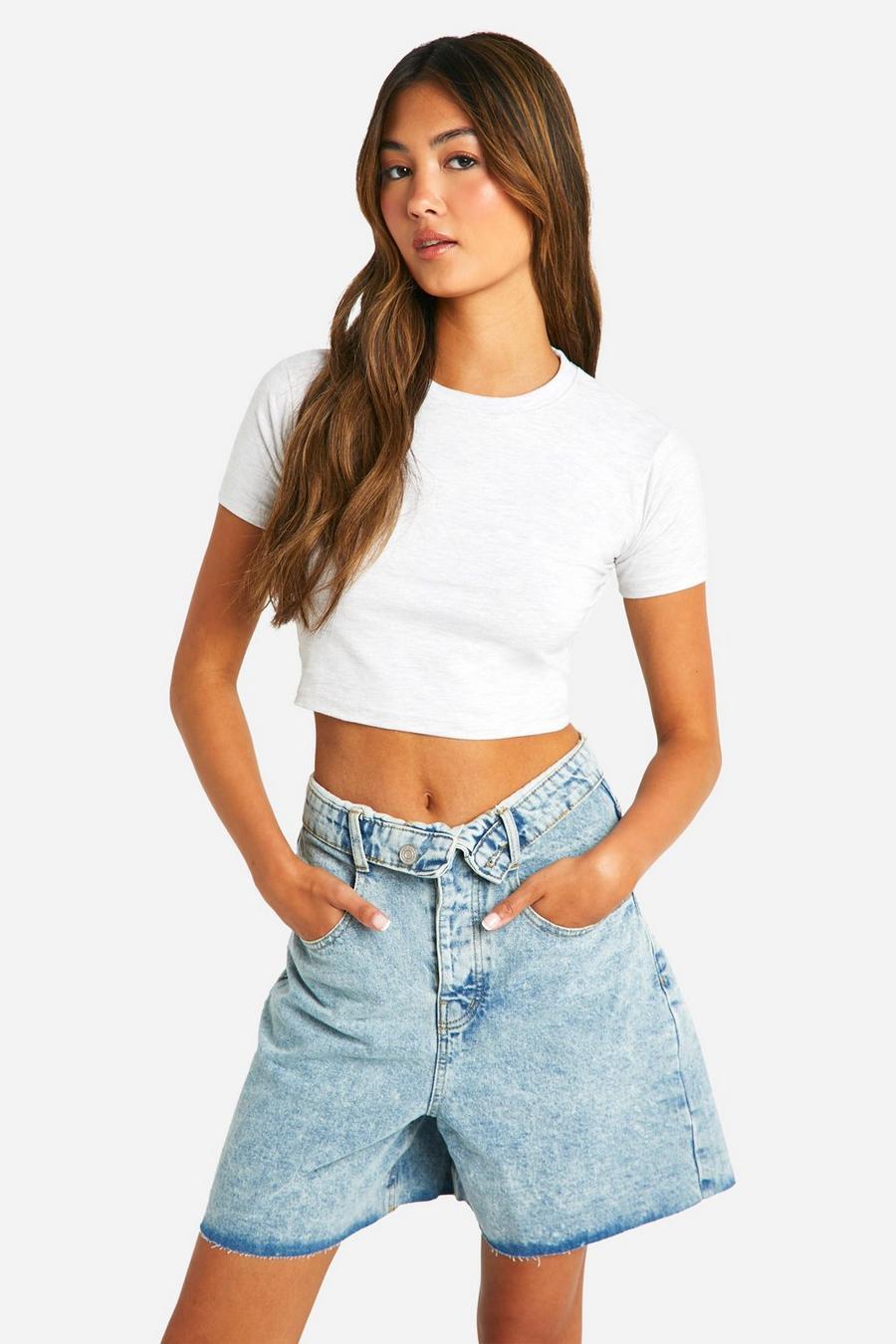 NIEBIESKIE SPODENKI JEANS 