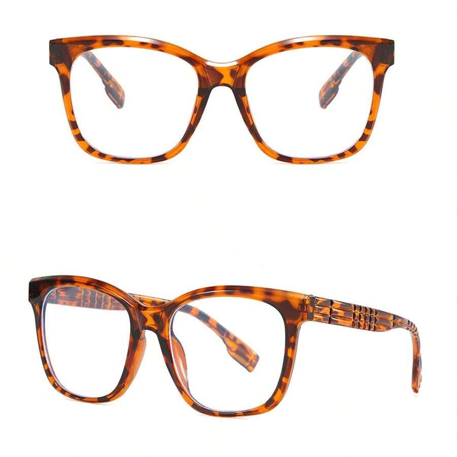 okulary zerówki animal print