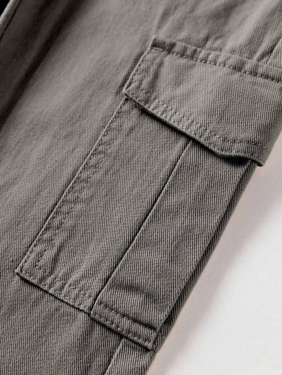 SZARE SPODNIE JEANS 