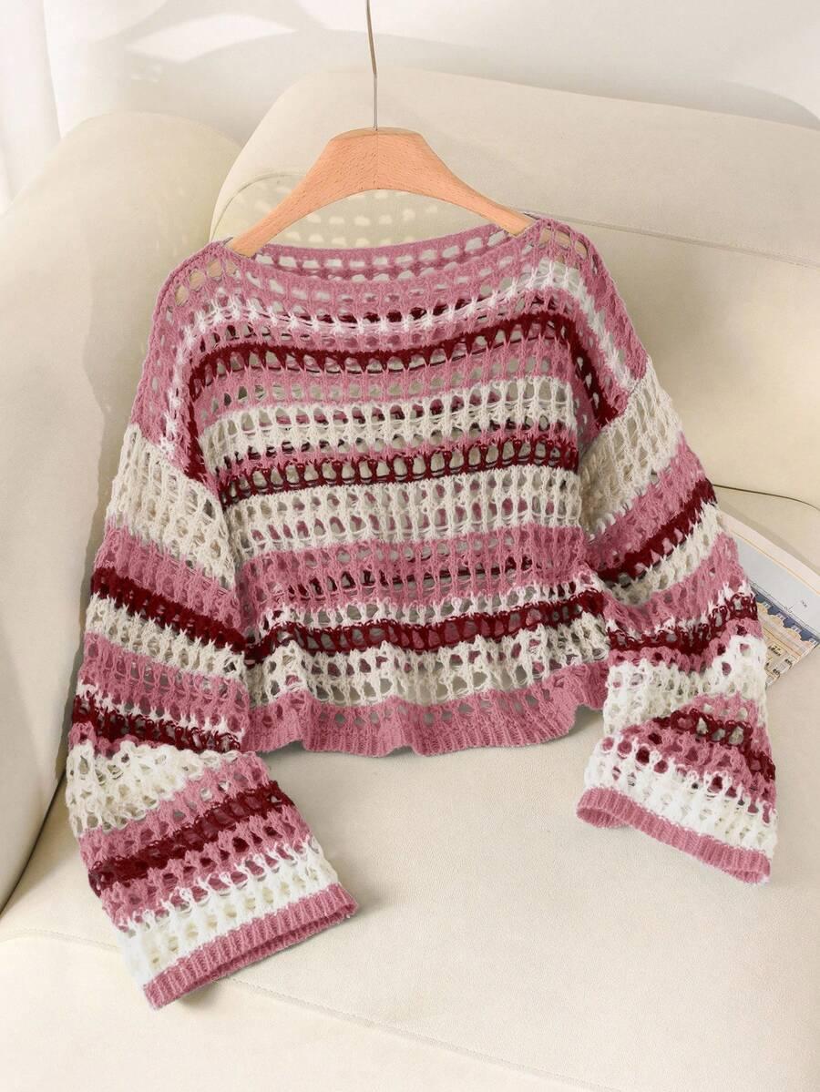 SWETER W PASKI