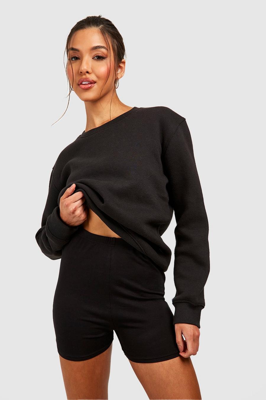 CZARNE SPODENKI CASUAL