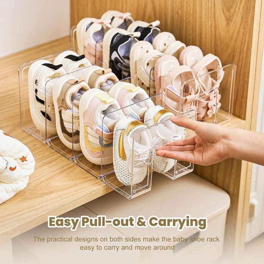 PRZEZROCZYSTY ORGANIZER NA BUTY 2-PACK