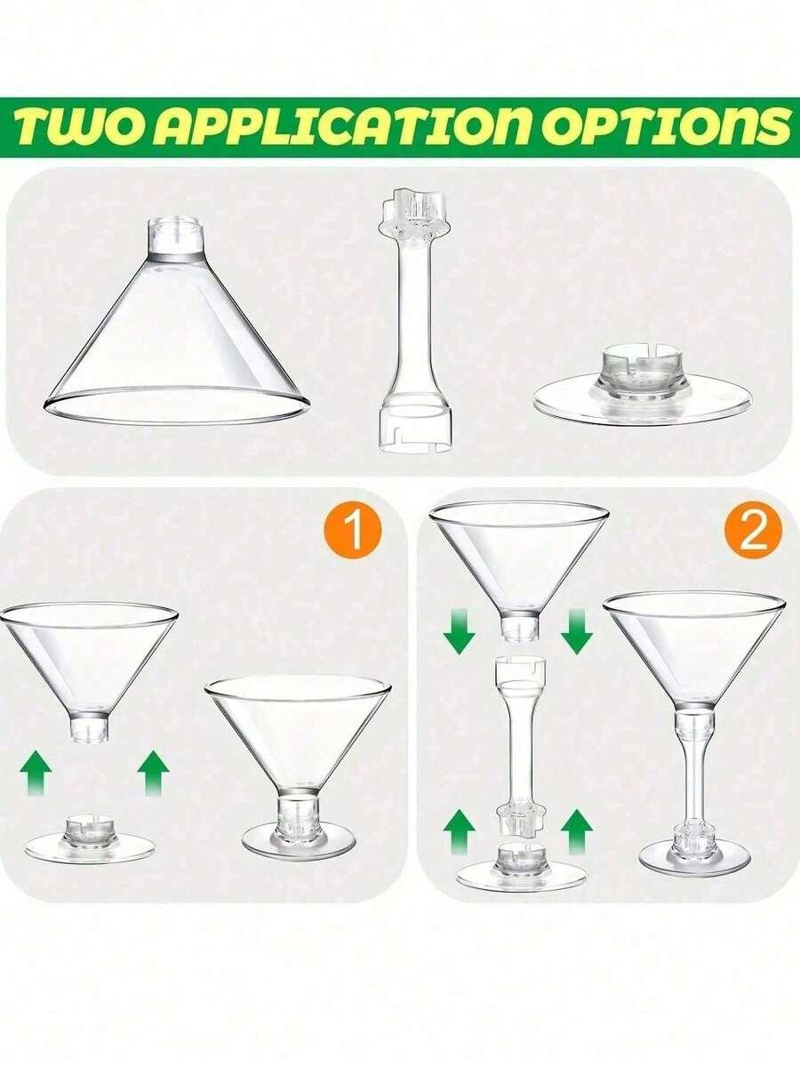 plastikowe kieliszki 5-pack