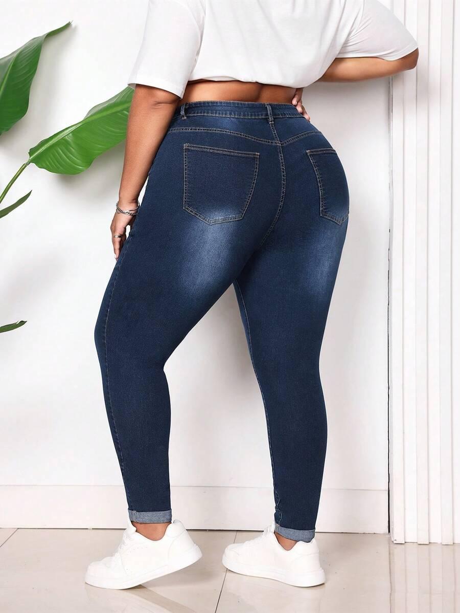 SPODNIE JEANS RURKI