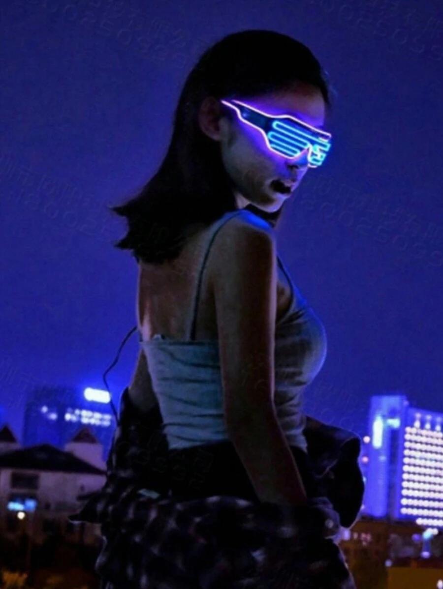 fluorescencyjne okulary led
