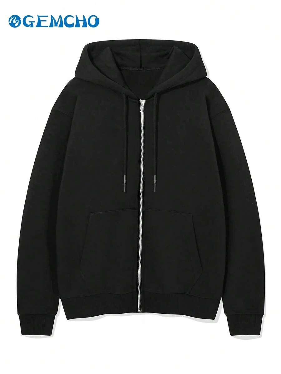 CZARNA BLUZA KAPTUR 