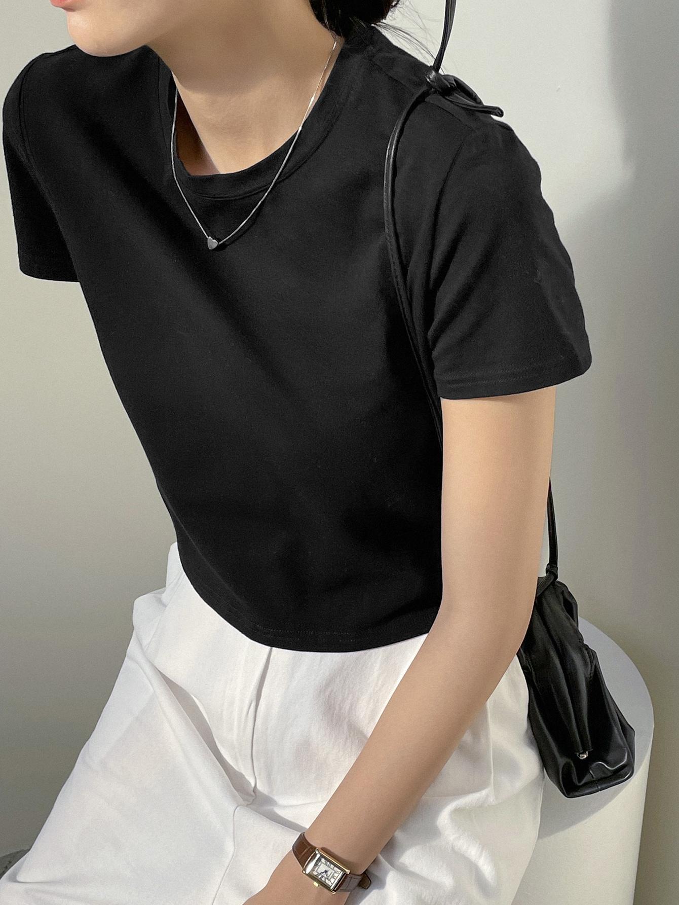 CZARNY t-shirt BASIC