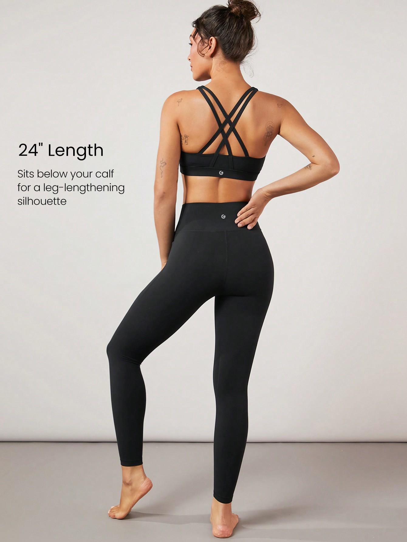 CZARNE LEGGINSY KIESZENIE 