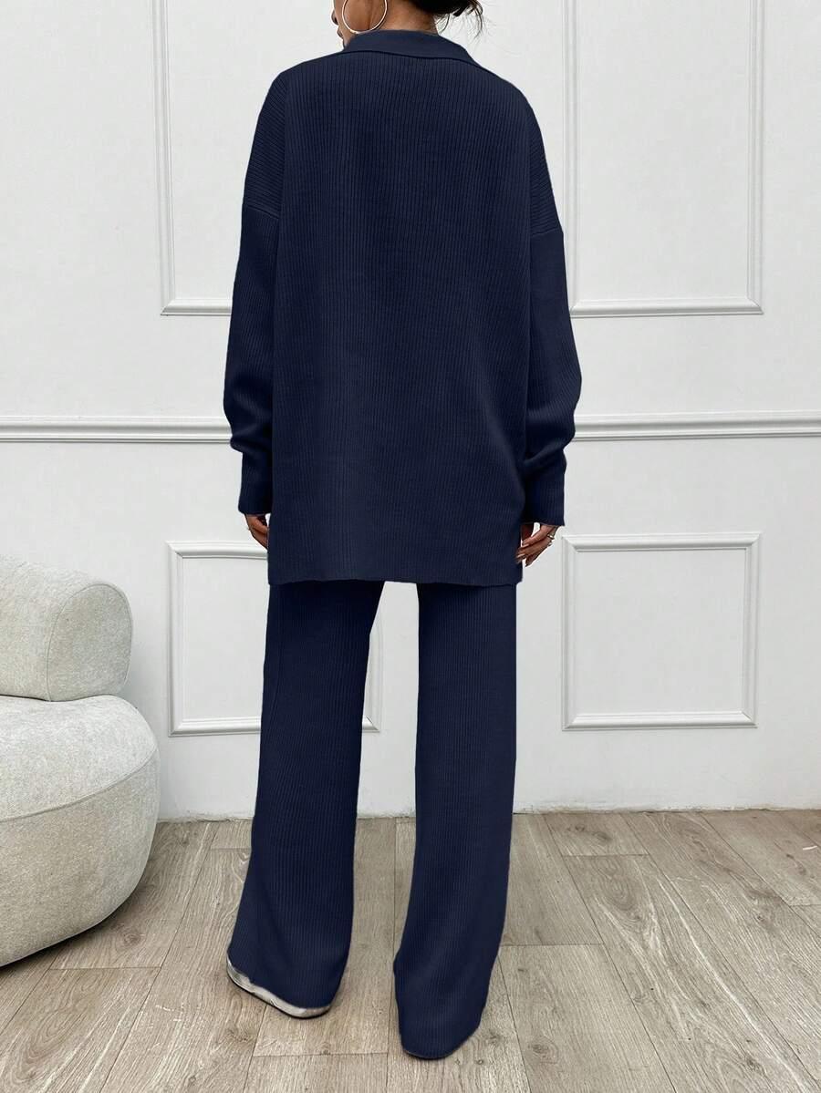 KOMPLET SWETER SPODNIE