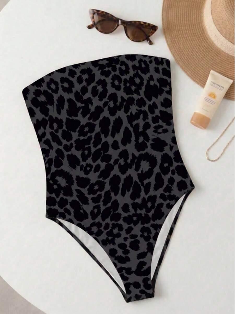 JEDNOCZĘŚCIOWY STRÓJ KĄPIELOWY ANIMAL PRINT