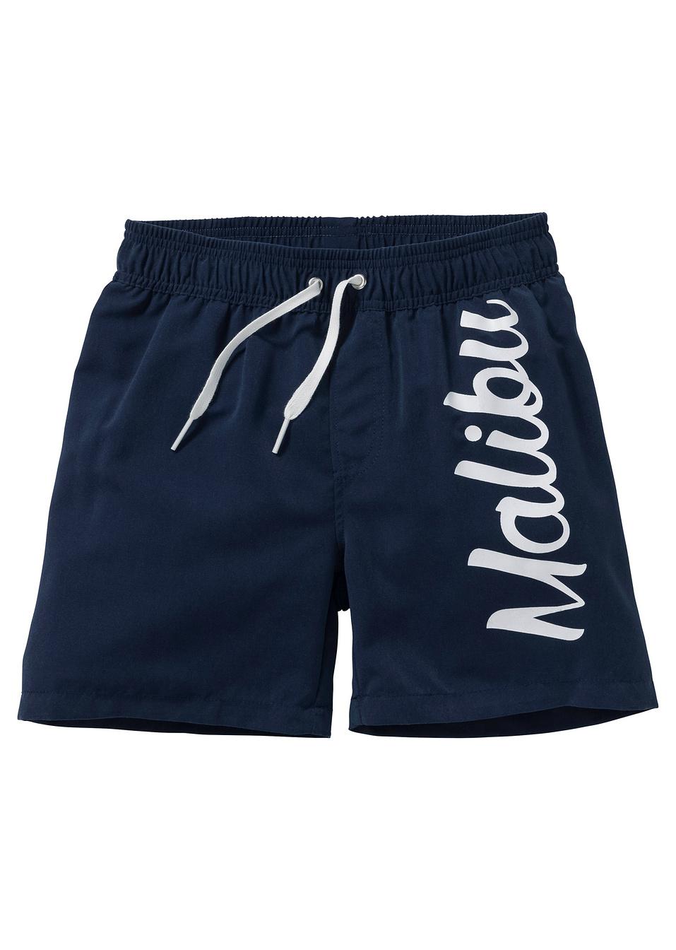 SZORTY KĄPIELOWE napis Malibu
