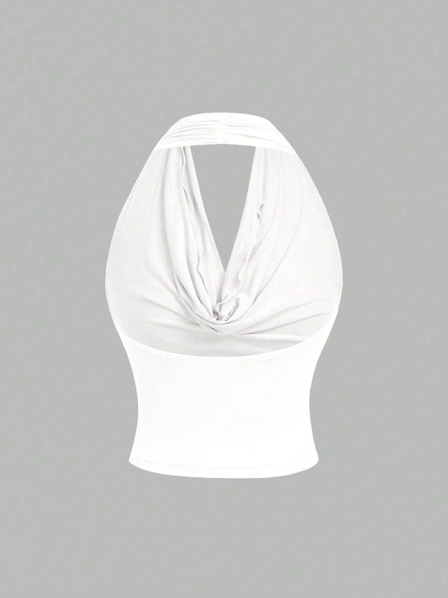 biały top basic