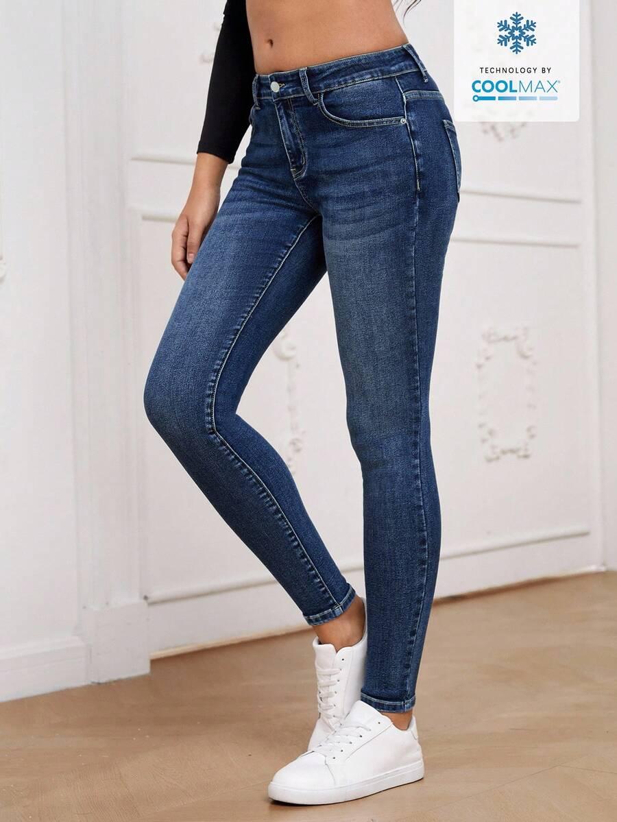 spodnie jeans rurki