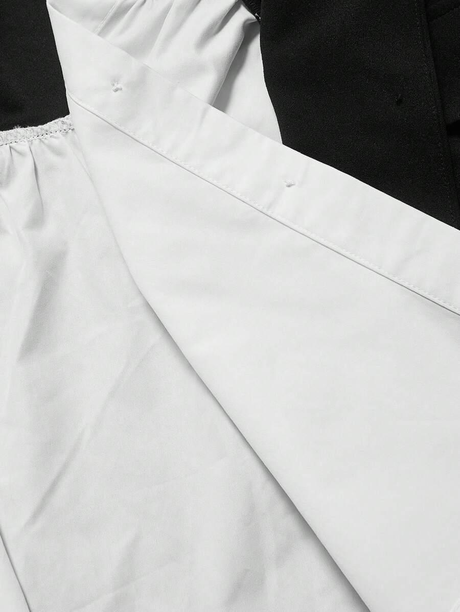 czarna mini sukienka 