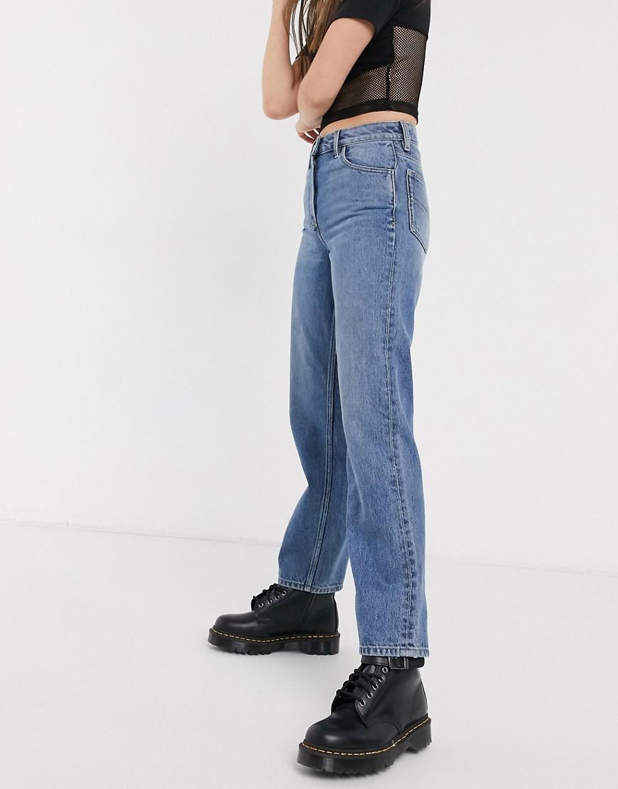 PROSTE SPODNIE JEANS