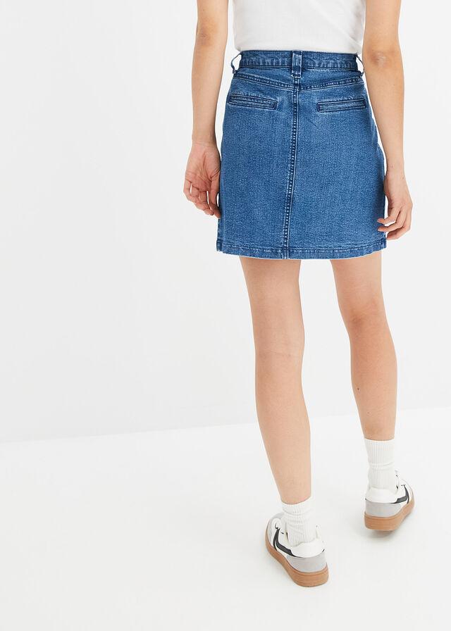 SPÓDNICA JEANSOWA MINI