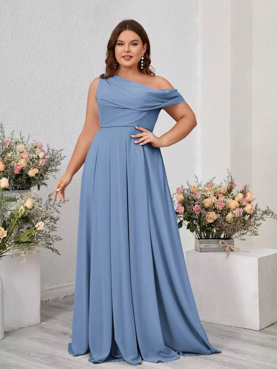 NIEBIESKA MAXI SUKIENKA