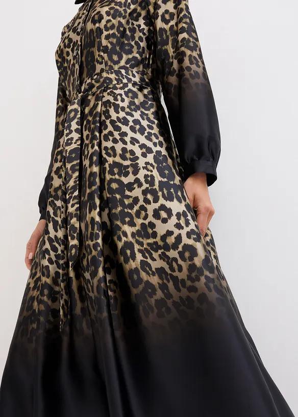 MIDI SUKIENKA ANIMAL PRINT 