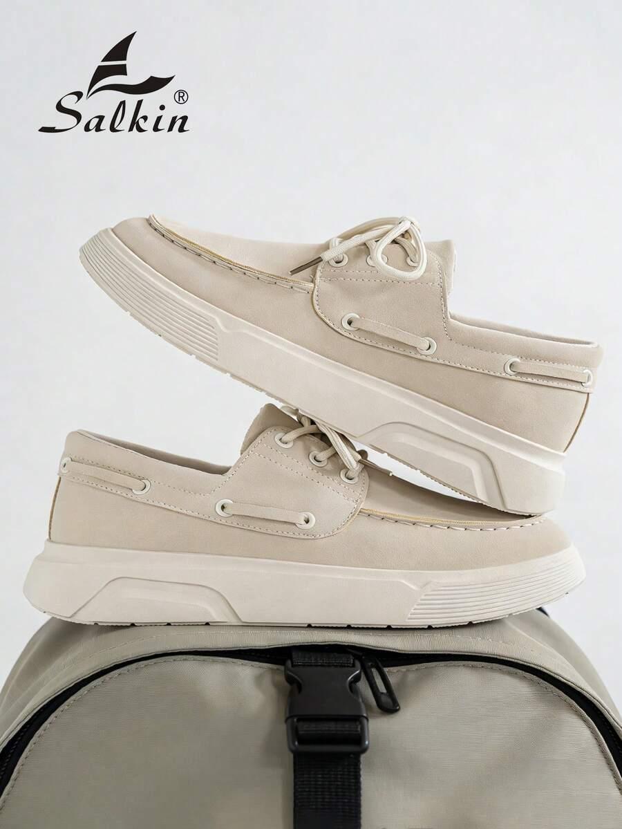 BEŻOWE BUTY IMITACJA ZAMSZU