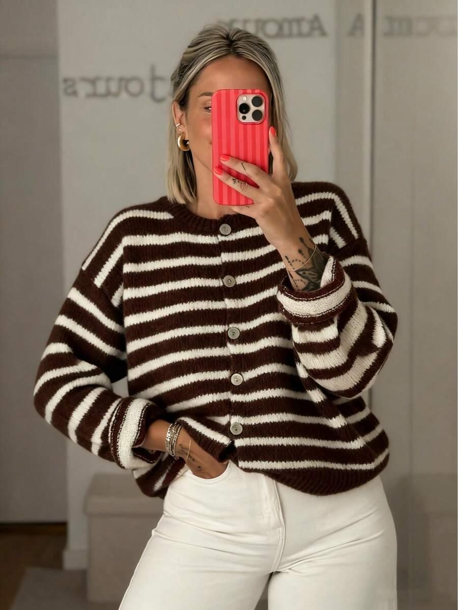 SWETER W PASKI CASUAL