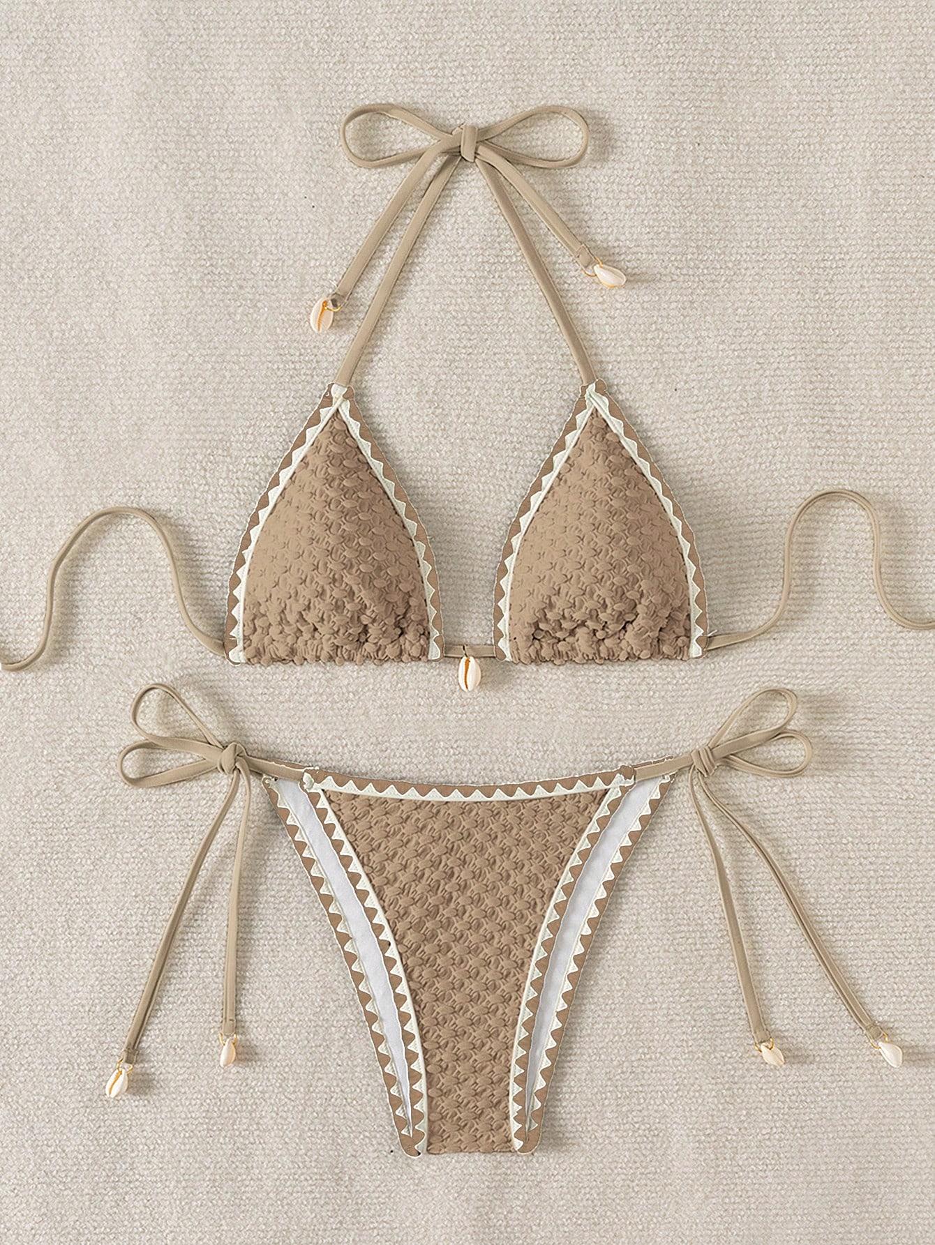 brązowa GÓRA OD BIKINI