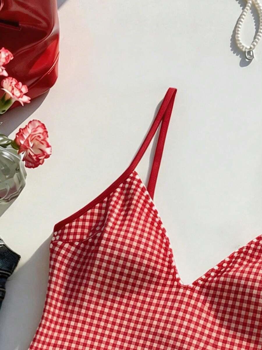 JEDNOCZĘŚCIOWY STRÓJ KĄPIELOWY kratka