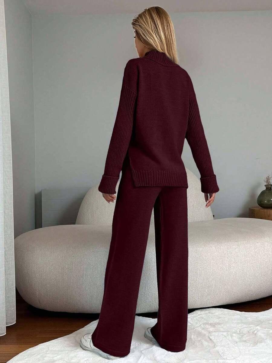 spodnie sweter komplet