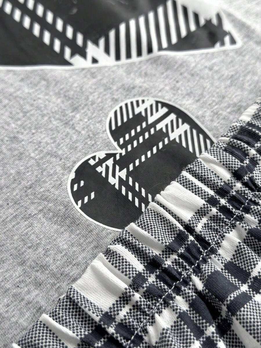 piżama komplet t-shirt spodenki
