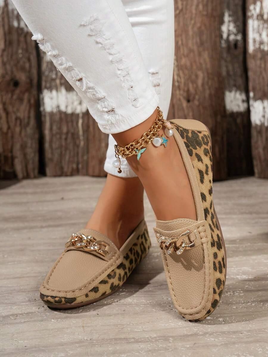mokasyny animal print