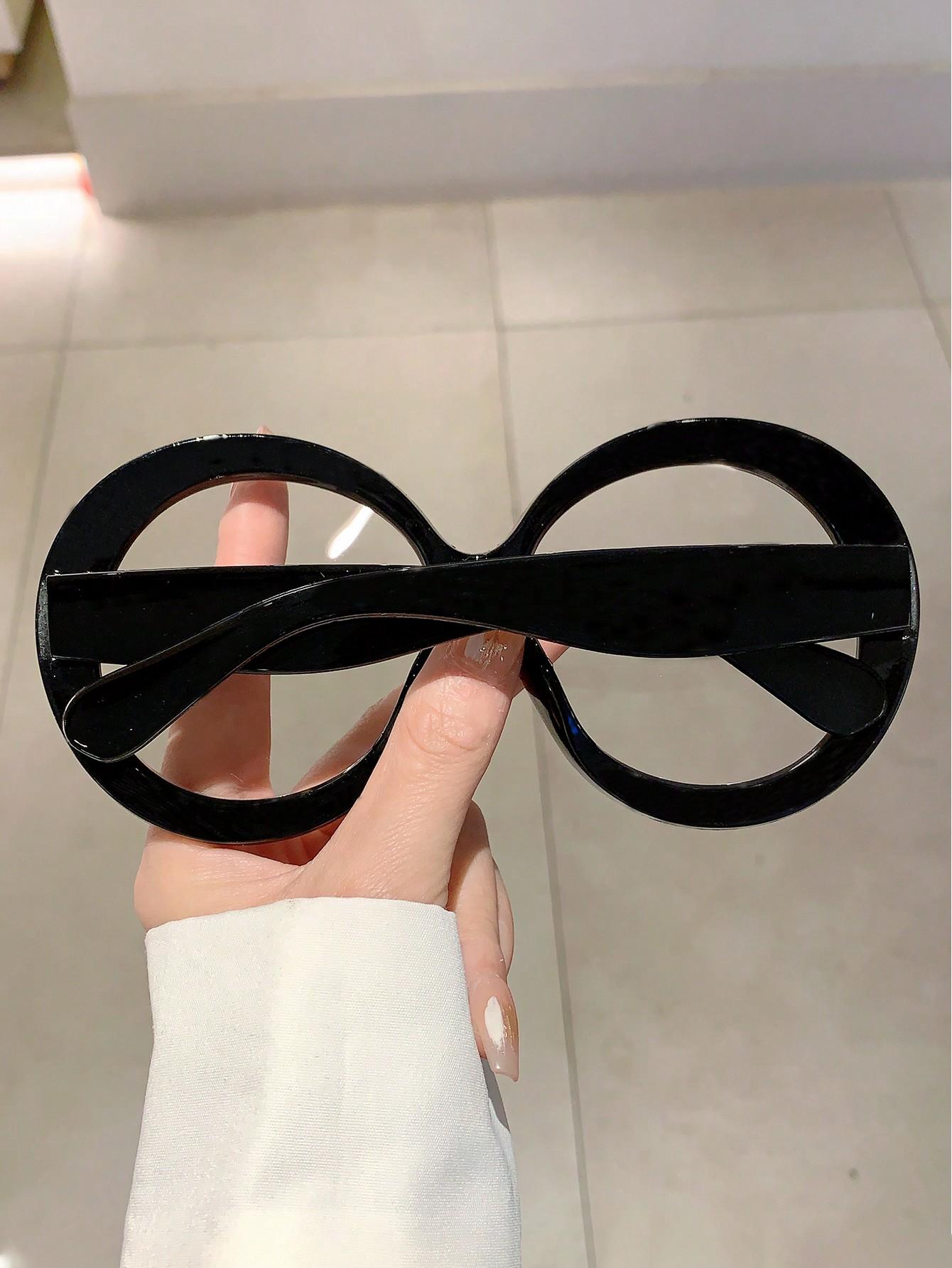 CZARNE OKULARY ZERÓWKI