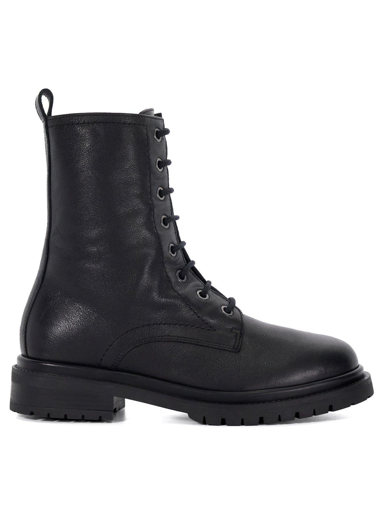 DUNE LONDON SKÓRZANE BOTKI 484PRESTON